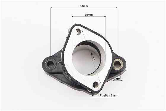 V200-F2 V250-F2 Патрубок карбюратора прогумований тип 1 Київ
