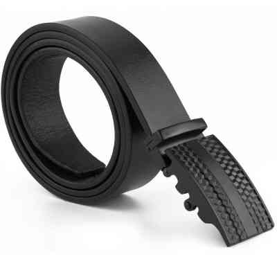 Ремень Vintage Мужской с автоматической пряжкой мозаика Черный (20299) Винница