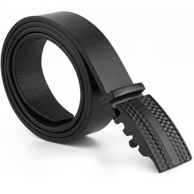 Ремінь Vintage Чоловічий з автоматичною пряжкою мозаїка Чорний (20299) Вінниця - фото 6