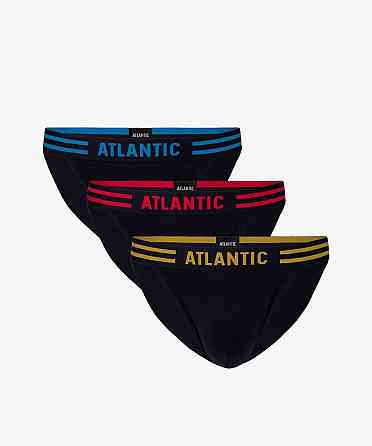 Трусы мужские танга Atlantic 3MP-103 Желтый, L Киев