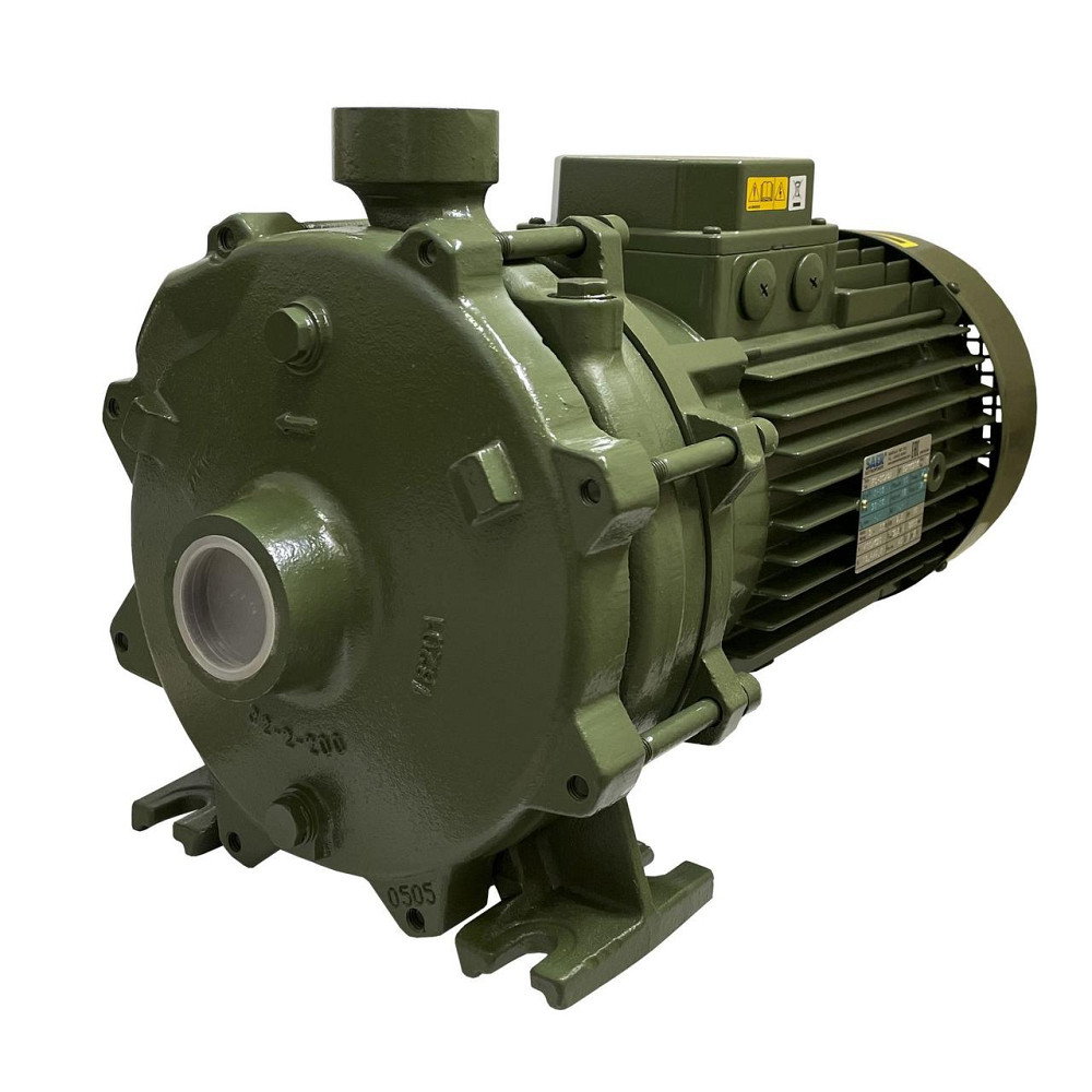 Насос вiдцентровий FC-30 2A SAER з двома робочими колесами, трифазний (000020575) Київ - фото 3