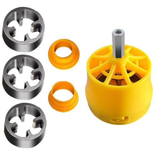 Комплект для нарезки резьбы на трубах с дрелью Киев - изображение 5