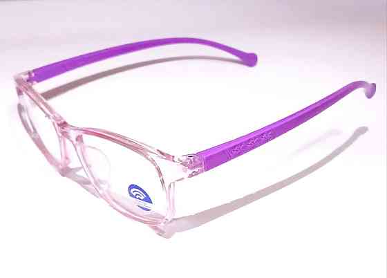 Детские компьютерные очки Happy фиолетовая оправа Луцк