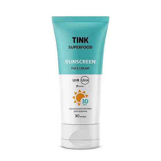 Солнцезащитный крем для лица SPF 30 Tink 30 мл Киев