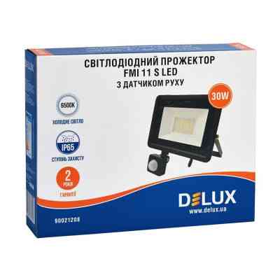 Прожектор Delux FMI 11 S LED 30Вт 6500K_IP65 (90021208) Вінниця