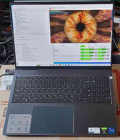 Ноутбук Dell Inspiron 16 Plus 7610. RTX3060, I7-11800H, 16Gb, 1Tb, 3K IPS 16