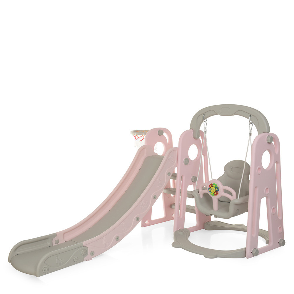 Детский игровой комплекс Bambi 3в1 (горка качеля баскетбол) (YG2020-1-8) для детей Киев - изображение 1