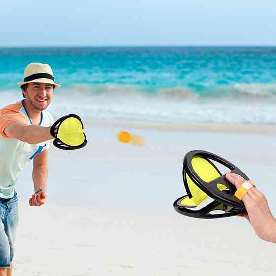 Ігровий набір «Повітряний теніс» 2 ракетки,4 м'ячі SBR Київ