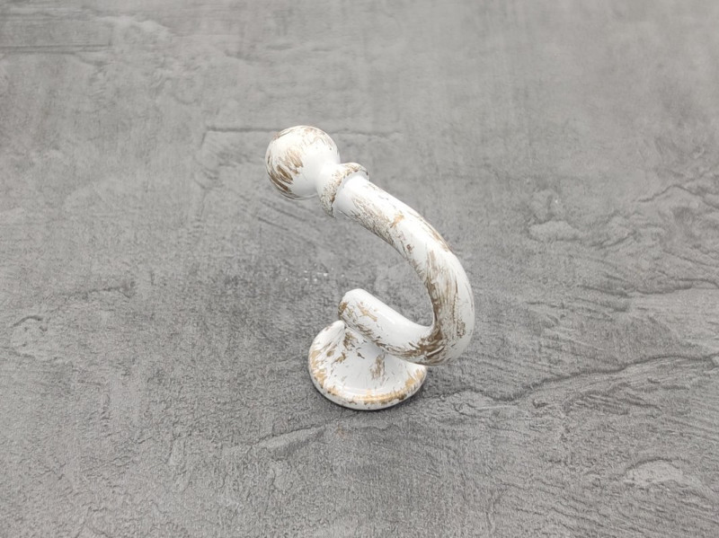 ГАЧОК металевий Orvit 35 мм БІЛЕ ЗОЛОТО (матове) Львов - изображение 2