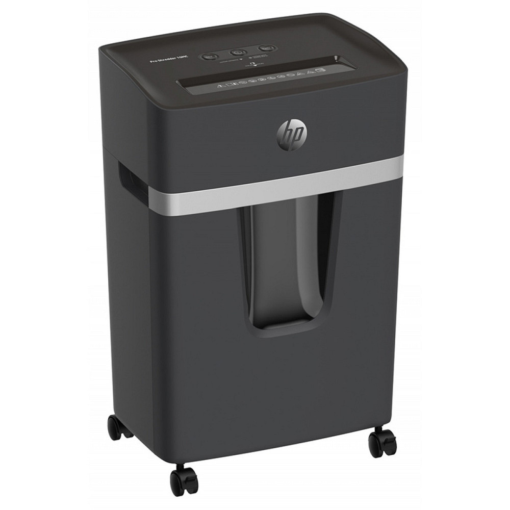 Знищувач документів HP Pro Shredder 10MC, A4, 80g х 10 листів, 2*15, 20 л., P-5 Винница - изображение 3