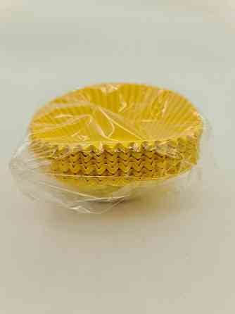 Тартолетка для чізкейк "Кругла жовта"D55 H42,5 (100шт)/140/ (1 уп.) Харків