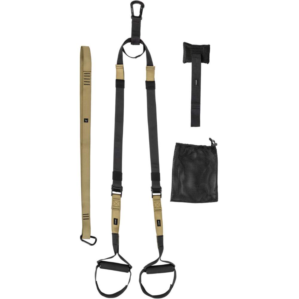 Тренировочные петли TRX Gymtek Pro универсальные петли для фитнеса и функциональных тренировок дома Хаки Киев - изображение 2