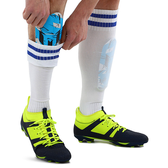 Щитки футбольні SPORTS SP-Sport FB-9722 S-L Вишневе - фото 9