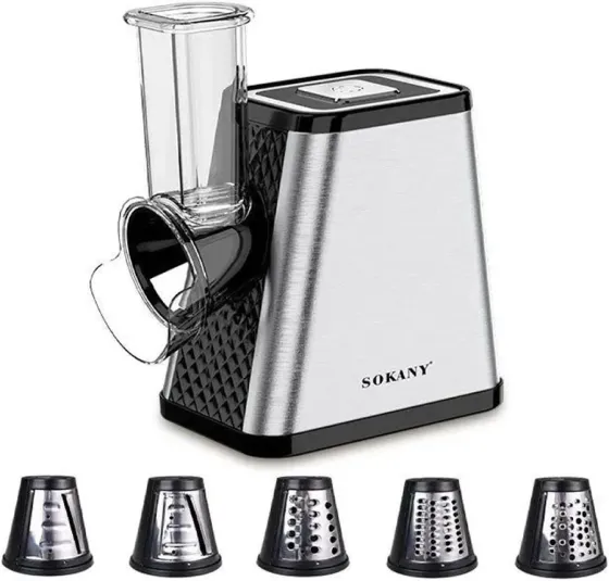 Кухонный электрический измельчитель 5 в 1 SK-06029 для нарезки, шинковки и смешивания продуктов Одесса