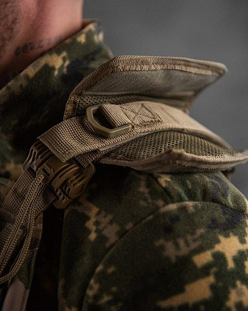 Военая плитоноска мультикам 4 сброса с подсумками в сборе Киев - изображение 16