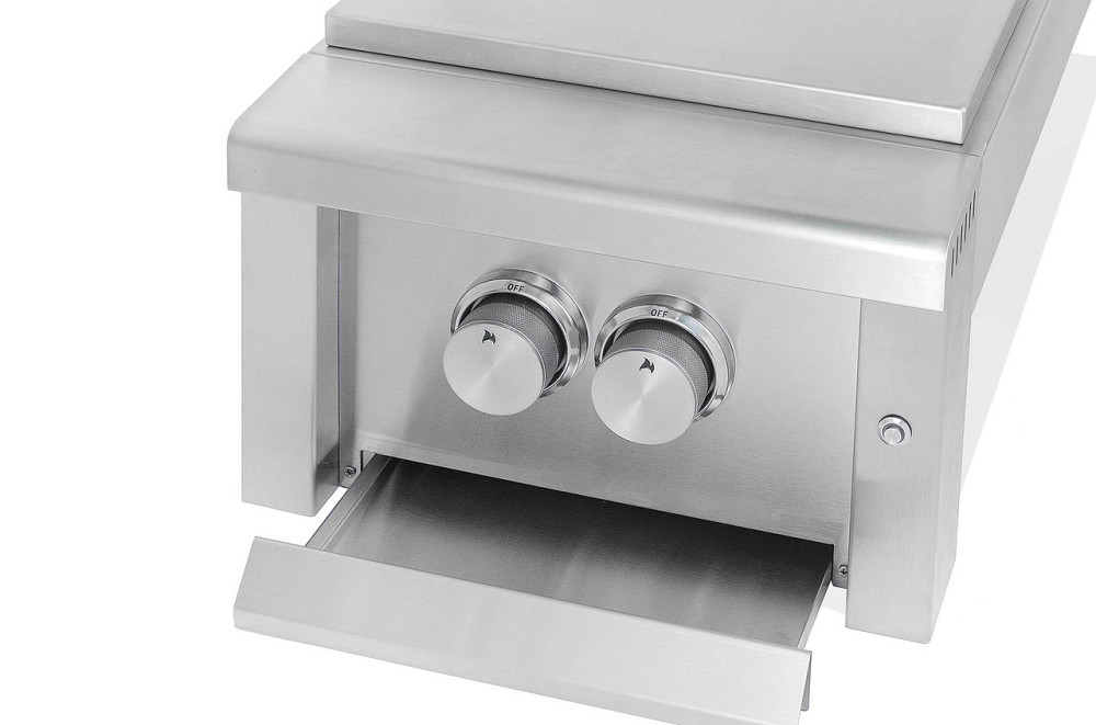 Двойная встроенная конфорка с крышкой GRILLI 888004 Код: 012579 Ровно - изображение 3