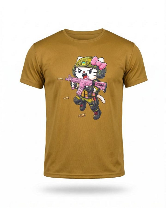 Тактична футболка SELION warrior coyot ТР6765 Одеса - фото 1