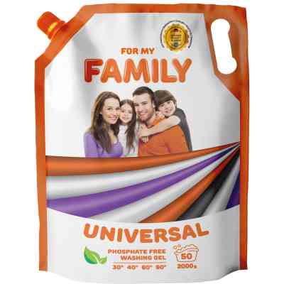 Гель для прання Family 2K Універсальний 2 кг (4260637721211) Вінниця