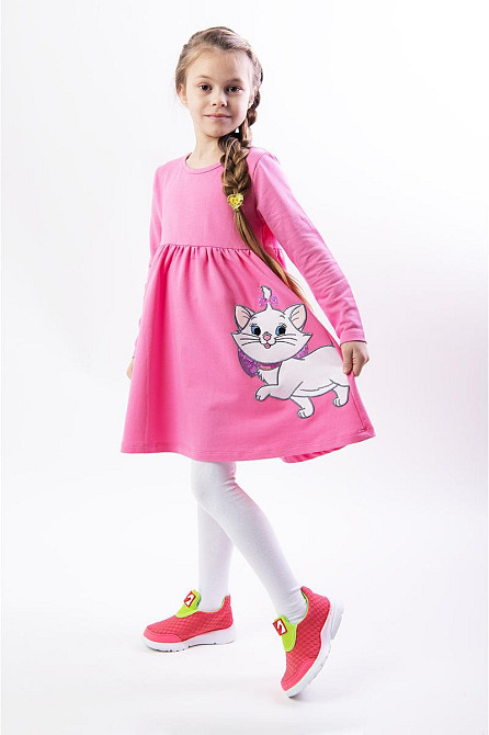 Плаття для дівчаток, салатове, малинове, рожеве Крохатушка одяг Київ - фото 2