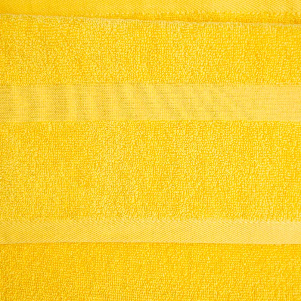 Махровое полотенце для ног с прямоугольником GM Textile 50х70см 380г/м2 (Желтый) Сумы - изображение 3