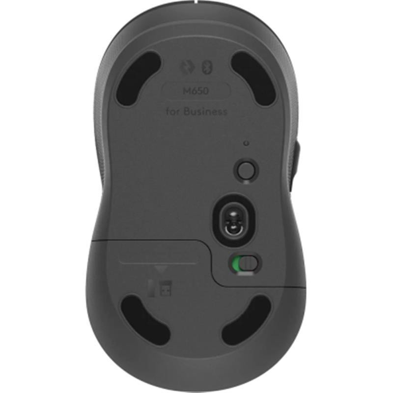 Миша бездротова Logitech Signature M650 L Wireless for Business Graphite (910-006348) Темно-сірий Харків - фото 4