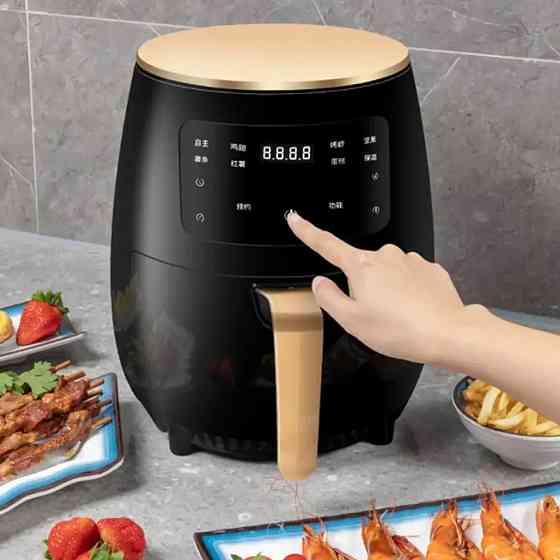 Фритюрница 6л, 2600Вт, S-18 + Подарок Дозатор для масла XL-259 / Аэрогриль электрический / Аэрофритюрница Киев