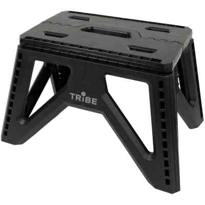 Стілець складаний Tribe Camp Chair Low пластиковий Black (T-EF-0001-black) Вінниця