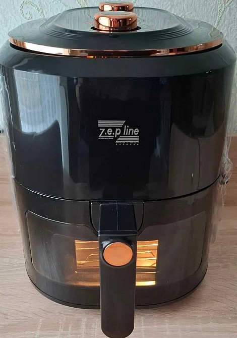 НЕМЕЦКАЯ Аэро-фритюрница(аэро гриль)без масла 4000Вт Zepline ZP-141 8л. Киев - изображение 2