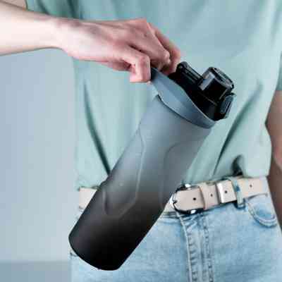 Поїльник-непроливайка Kite 760 мл, сіро-чорна (K24-1200-1) Вінниця