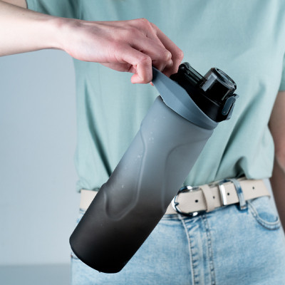 Поїльник-непроливайка Kite 760 мл, сіро-чорна (K24-1200-1) Вінниця - фото 5