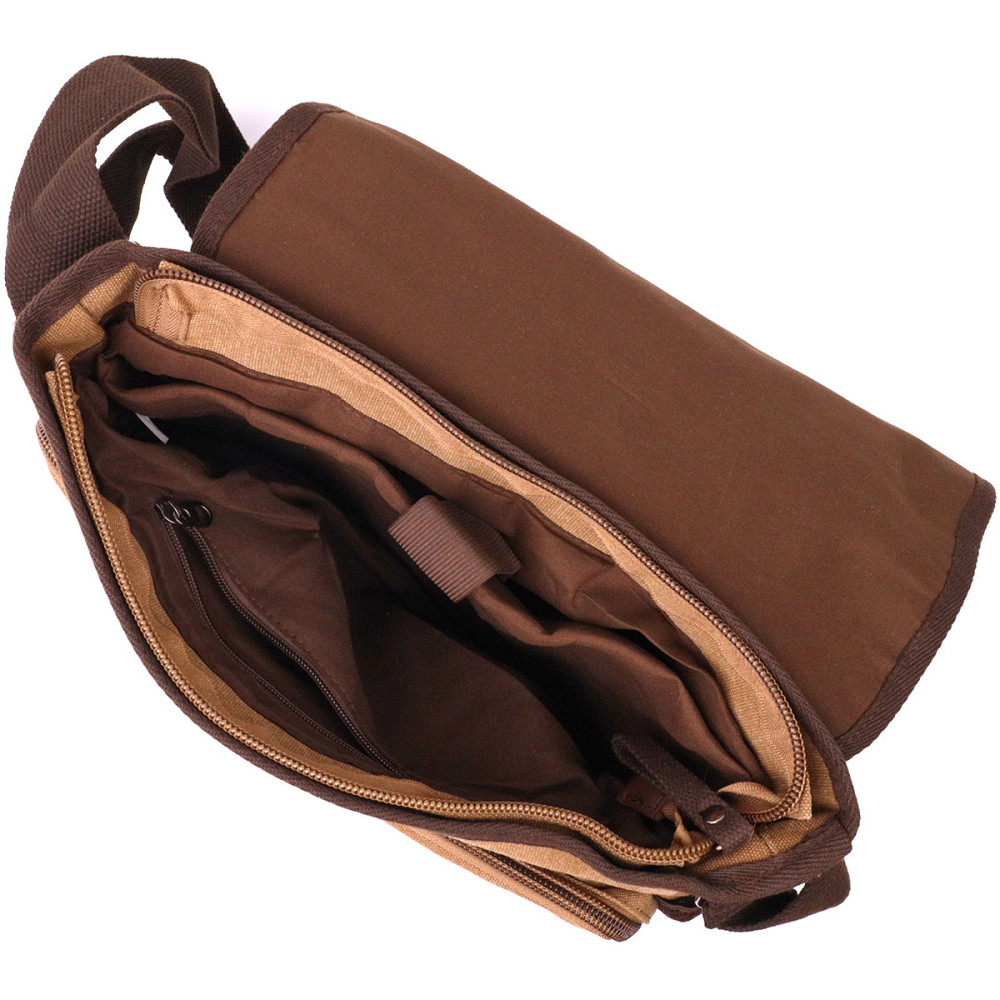 Вместительная текстильная сумка для ноутбука 13