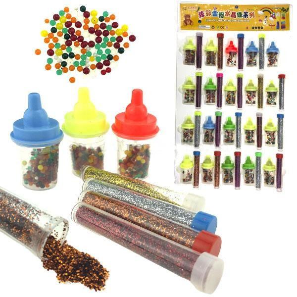 Гидрогель шарики с присыпкой в банке 20 шт Киев - изображение 1