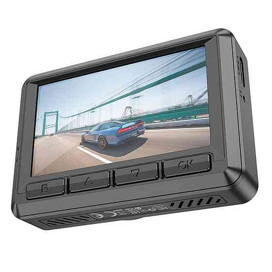Відеореєстратор HOCO DV3 Driving recorder with display Black 6942007608183 Одеса
