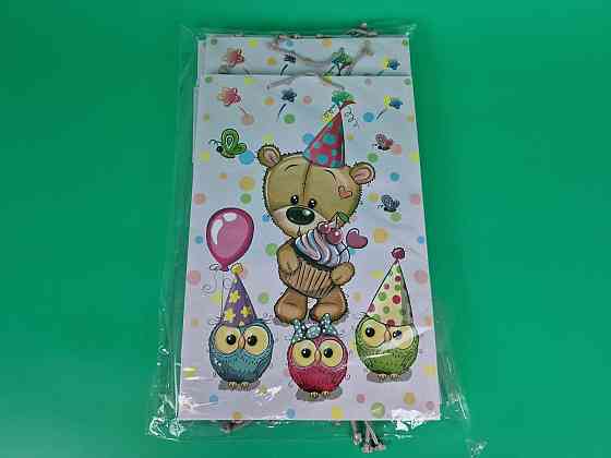 Пакет бумажный гигант вертиркальный30х42х12)(артGV-017) (12 шт) Харьков