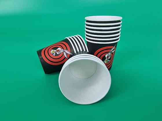 Одноразові тарілки паперові діаметр 210 мм КРАФТ (100 шт.) Харків