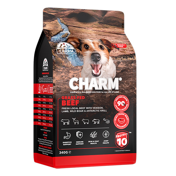Charm Grass-Fed Beef ЧАРМ ГОВЯДИНА ОТКОРМЛЕННАЯ НА ТРАВЕ сухой беззерновой холистик корм для собак Киев - изображение 1