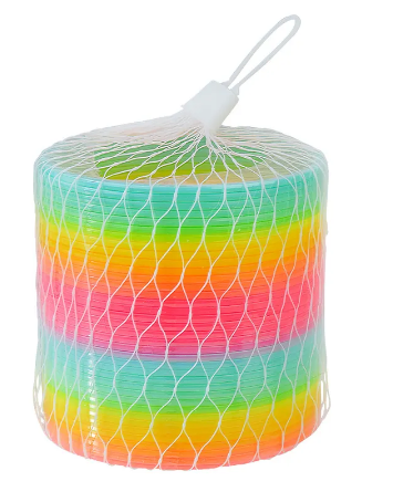 Пружинка "Веселка" арт. H10 (H10-KI)  (144шт/2) 24уп по 6шт, р-р 10*10*10см, дисплей  30,5*21,5*10,5, шт Київ - фото 1