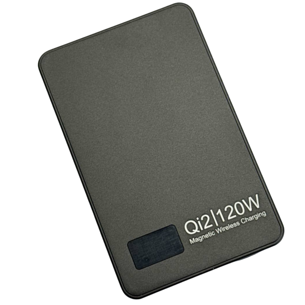 Павербанк 20000мАч для смартфона з бездротовою магнітною зарядкою, бездротовий Power Bank для iPhone магсейф Black Кам'янець-Подільський - фото 4