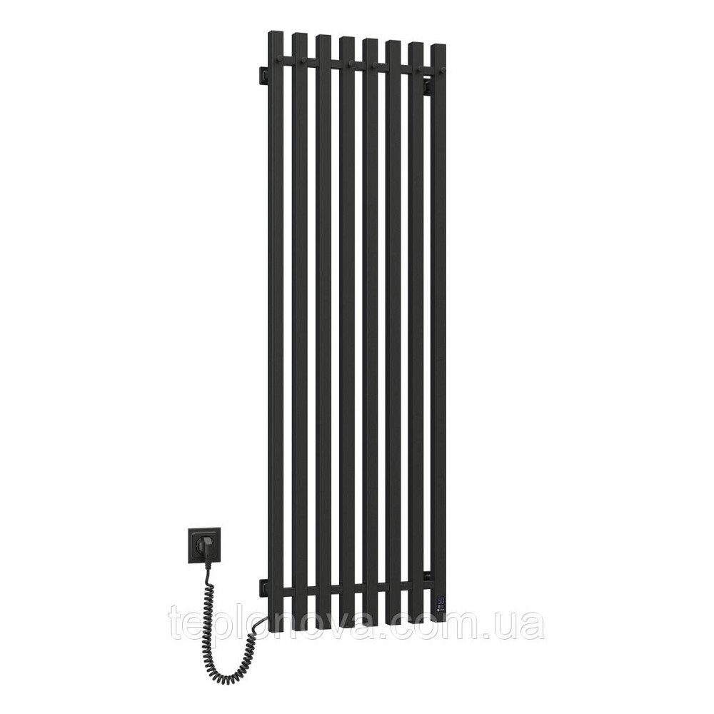 Сушарка для рушників електрична Navin Levante 450х1400 Sensor ліва, чорний муар Чернівці - фото 6