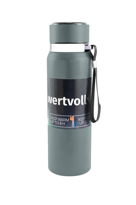 WERTVOLL Термос WERTVOLL "DREAM" 800 мл SS Digital Sensor t °C сірий RX-7001GY Київ - фото 10
