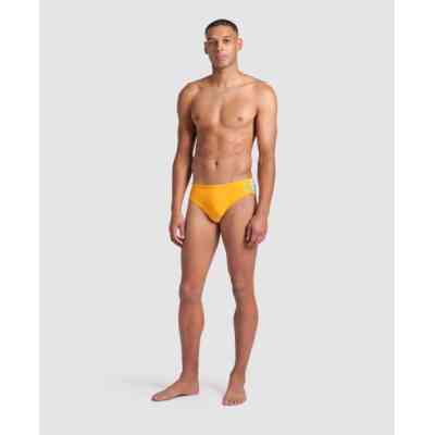 Плавки Arena Icons Swim Briefs Solid 005049-301 жовтий 80 (3468337529750) Винница