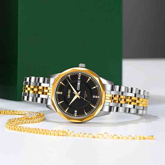 Skmei 9264TGDBK Silver/Gold-Black SBR Київ