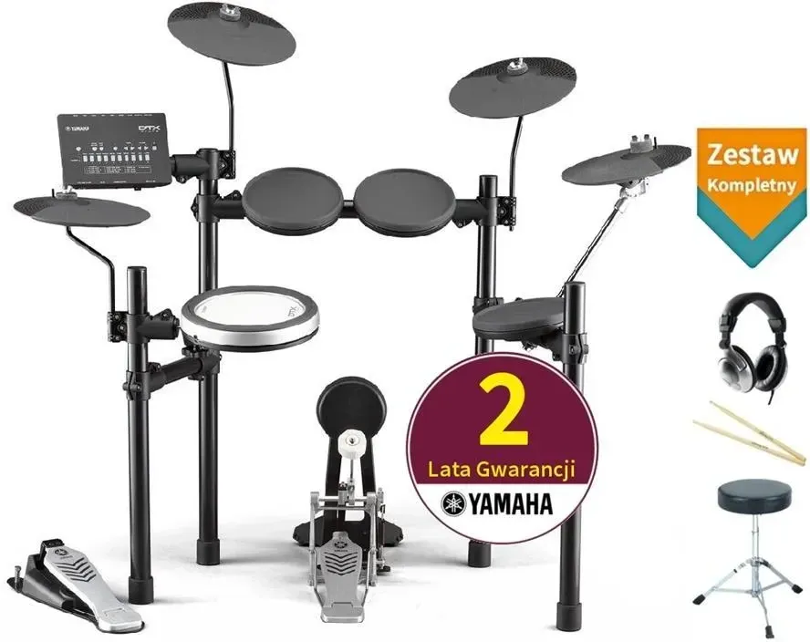 Ударная установка  Yamaha Dtx482K + Stołek Навушники Pałki Киев - изображение 1