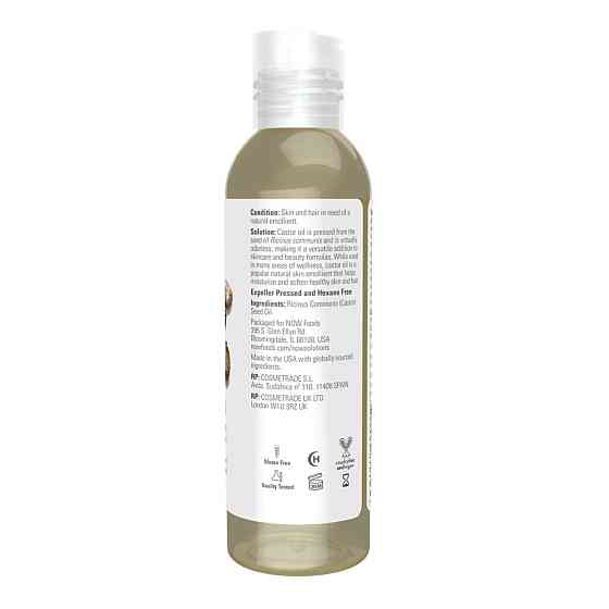 Касторовое масло Now Foods Castor Oil 473 ml Киев
