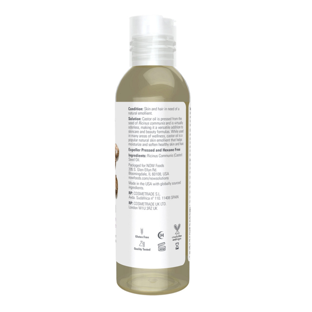Касторова олія Now Foods Castor Oil 473 ml Київ - фото 2