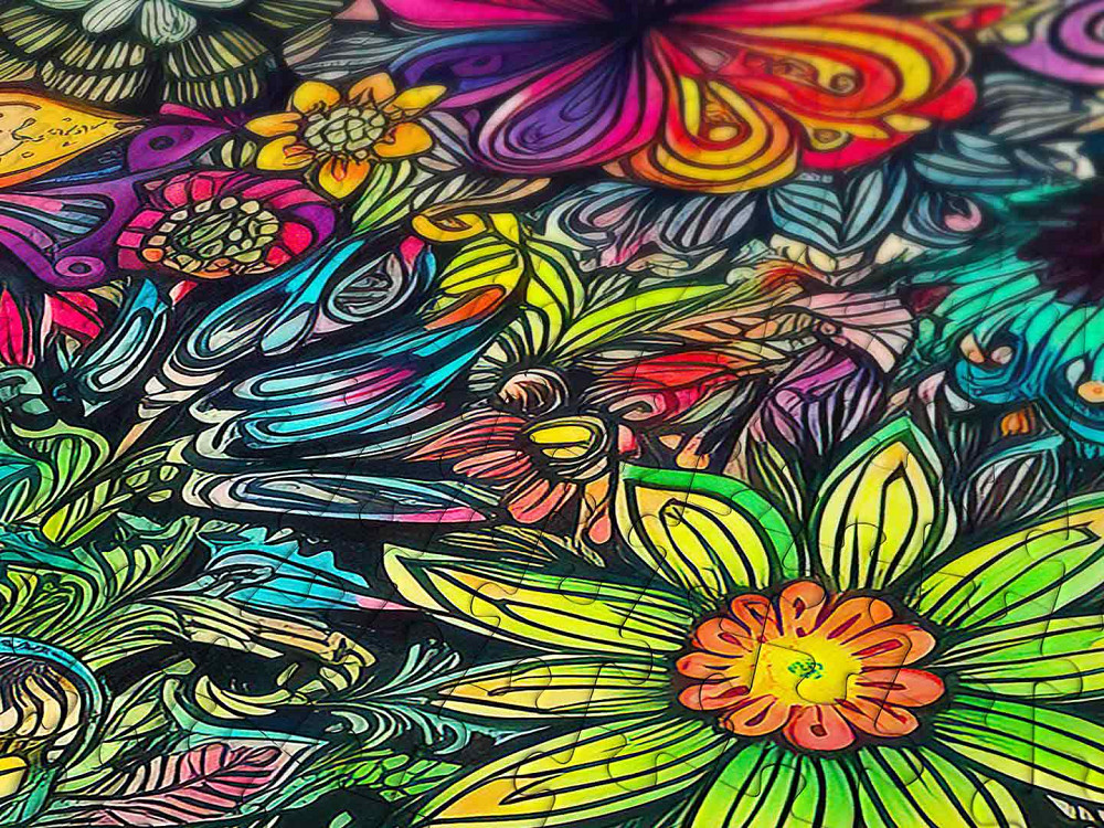 Пазл Сила кольорів - Flower Power (Enjoy-2209) Киев - изображение 2