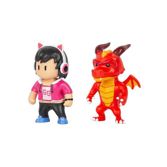 Набір колекційних фігурок Stumble Guys - Оператор Джина та Дракон Інферно Дніпро