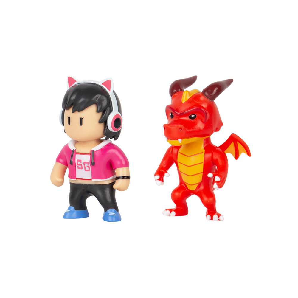 Набір колекційних фігурок Stumble Guys - Оператор Джина та Дракон Інферно Дніпро - фото 2