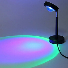 Лампа LED для селфі-ефект сонця, лампа заходу сонця RGB + пульт F-20 SUNSET LAMP (60) Київ