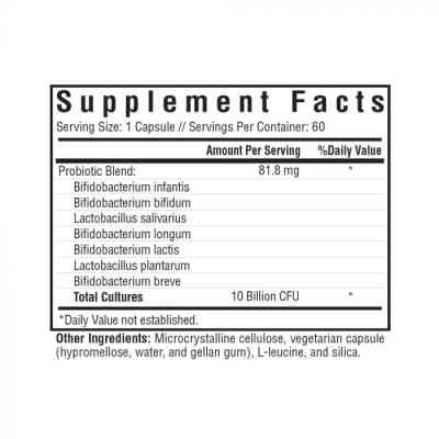 Пробіотики Seeking Health Комплекс пробіотиків, 10 млрд КУО, ProBiota HistaminX, 60 вегетар (SKH52101) Вінниця